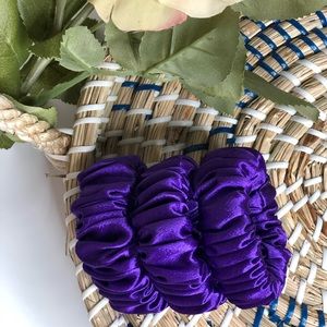 Handmade Wide Elastic Scrunchies